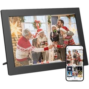 WiFi Digitaal Fotolijstje 10.1 Inch 32GB Smart Met 1280x800 IPS HD Touchscreen Lijstje Eenvoudig Delen Momenten