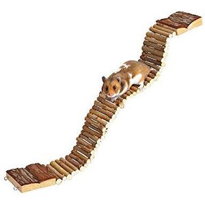 Natuurlijke Levende Ladder voor Hamsters Speelgoed en Accessoires Rat Gerbil Kooi Beddengoed Speelgoed Wiel Bed Dwerg Buizen Hangmat