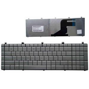 Zilverkleurig laptoptoetsenbord met Amerikaanse indeling voor Asus-serie N55SF en N55SL