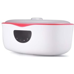 RVUEM Paraffin Wax Warmer Kit, Professional Large Capacity 4000ml Paraffin Wax Heater, Home Paraffin Wax Machine, with LED Touch Control, for Hand and Feet Moisturizing,Rood