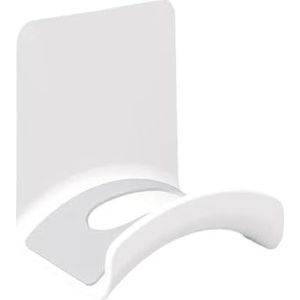 Universele Hoofdtelefoon Stand Adhensive Plastic Wall Mount Hanger Onder Bureau Headset Rack Houder Ondersteuning Voor Gaming Oortelefoon Beugel (B Muur Mount)