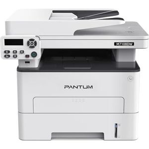 Pantum M7108DW - Multifunctionele Laserprinter - Zwart-wit - 3-in-1 - Auto Duplex - WiFi/USB/Ethernet - 33 ppm