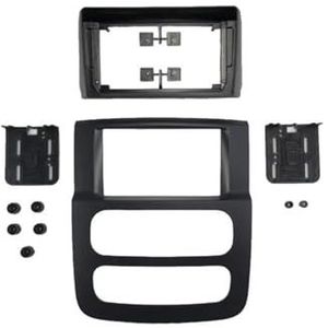 Autoradiopaneel Voor Dodge Voor Ram 1500 2500 3500 2002-2005 1 9-inch Android-kit Autoframe Paneel Fascia Kabel Android Groot Scherm Radio Audio Frame Autoradioframe