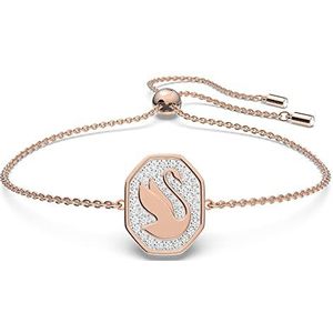Swarovski - Signum Swan Armband - Roze - Roségouden Legering - Swarovski Kristallen
