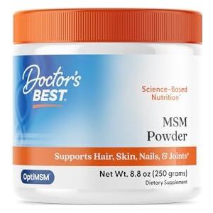 Doctor's Best - MSM Poeder - 250 g - Met OptiMSM - Voedingssupplement