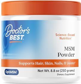 Doctor's Best - MSM Poeder - 250 g - Met OptiMSM - Voedingssupplement