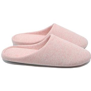 ofoot Damesslippers voor binnen, Memory Foam wasbare katoenen antislip thuisschoenen