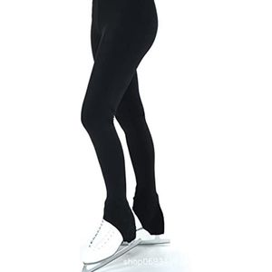 Ijskunst Schaatsen Broek, Kunstschaatsen Fleecetraining Slijtage Activewear Sportkleding Voor Meisjes Vrouwen(Size:160,Color:zwart)