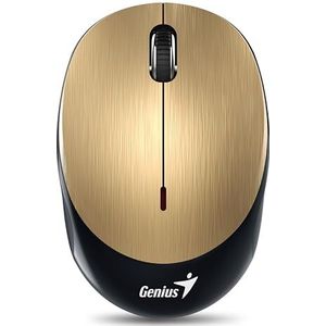 GENIUS NX-9000BT Gold optische Bluetooth 4.0 draadloze muis 1200 DPI BlueEye met 3 knoppen scrollwiel en -320 mAh Li-polymeer batterij