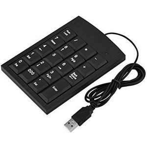 Mavis Laven USB-numeriek toetsenblok, draagbaar mini-USB-numeriek toetsenbord voor laptop, desktopcomputer enz.