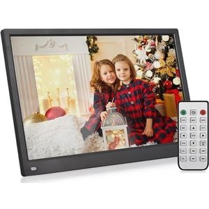 15,6-inch Digitaal Fotolijstje Desktop Elektronisch Album 1920 * 1080 IPS-scherm Met Afstandsbediening For Familie En Vrienden Cadeau Multifunctioneel