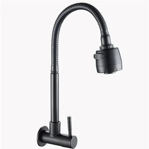 Badkamer keukenkraan 304 roestvrijstalen gootsteen flexibele slang koude twee modi tap wastafel gemonteerde kranen, groen, huim shse3 store-1