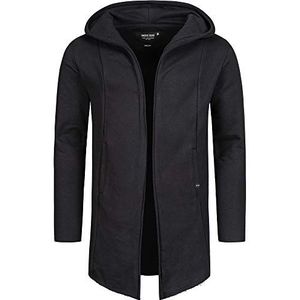 INDICODE JEANS - Brekstad - Sweatvest - Zwart - Capuchon