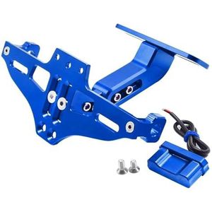 Voor KAWASAKI Z650 Prestaties Voor Ninja 650 Urban Tourer Z650RS Accessoires Motorcycle Kentekenplaathouder Richtingaanwijzer(Blue)
