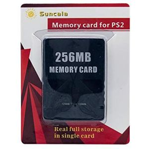 Suncala 256MB geheugenkaart voor Playstation 2, Hoge snelheid geheugenkaart voor Sony PS2-1 Pack