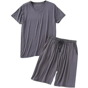 Premium pyjama's for heren, groot en lang, Home Essentials, zachte stretch loungeset, ademend, elastische taille, nachtkleding, ontspannende thuiskantoorkleding, comfortabele outfit for de hele dag(Da