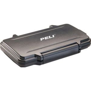 Peli 0915 Waterdichte Sd-Geheugenkaart Case Voor Professionele Fotografen, Ip67 Water- En Stofdicht, Capaciteit: 0,1L, Kleur: Zwart