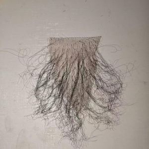 Tingyilan Nep schaamhaar, volledige kant, zwarte driehoek, realistisch, schaars, onzichtbaar, lichaamshaar voor kostuums, 2, eenheidsmaat