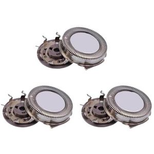 SH60 Vervangende hoofden 3 STKS voor scheerapparaat Series 6000 S6810 S6820 | Scheerkoppen Kit Compatibel met S6850 S6880 SH72 Scheermessen (3 stuks)