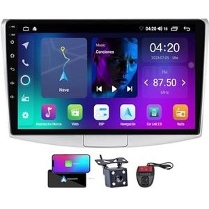 Android 13 QLED Autoradio voor Volkswagen Passat B7 2011-2015 - Ingebouwde DSP/Carplay/Android Auto - Camera + DVR - 10 inch 2 Din - Stuurbediening - FM AM RDS DAB Radio - BT 5.0(A,NF-1)