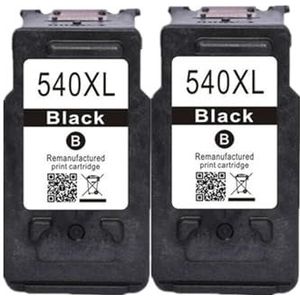 Inktpatronen for P-IXMA mg3250 MG3255 MG3550 MG4100 mg4150 MG4200 mg4250 PG-540XL PG-540 PG540 CL541 CL-541(2Pack BK)