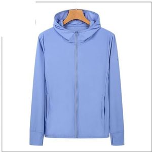 SynapSYA UPF50+ Zonweringsjas voor dames en heren, sportkleding, ijzige zijden leren jas voor wandelingen, reizen en sportvissen, zonnebrandjas (blauw, L)