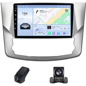 Autoradio geldt voor Toyota Avalon 3 XX30 2010-2012 9 inch Touchscreen met Wireless Carplay Android Auto,GPS-navigatie 2 DIN Radio Android Bluetooth FM/Achteruitrijcamera(X2)