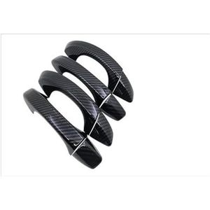 Exterieur Koolstofvezel Deurgreep Cover Catch Trim Auto Accessoires Voor Seat Voor Leon MK3 2013 2014 2015 2016 2017 2018 2019