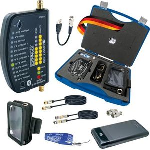 Schwaiger - Satellietzoeker HD Set - Satellietaccessoires - Zwart - Draagtas