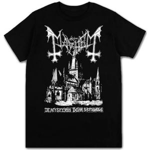 Rapper Mayhem Death Metal Cool T Shirt Men Tee Shirts 2022 Summer Short Sleeve Fashion Cotton Tees Tops Size L