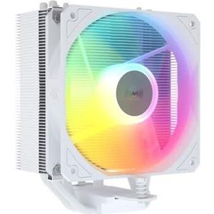 CPU-radiator B3 PRO enkele toren met vier warmtebuizen voor desktopcomputer, luchtkoeling ARGB (B3 PRO W)