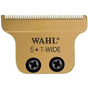 Wahl Professional Gouden T-breed mes voor de 5 Star Series Detailer Li Gold Trimmer, voor professionele kappers en stylisten Item - 2215-700