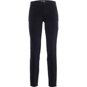 MAC Jeans Anna Zip New broek voor dames, blauw (dark blue 198), 46W x 32L
