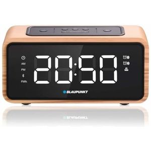 Wekkerradio - FM - Bluetooth - LED Display - Dubbel Alarm
