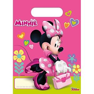 Folat - Minnie Mouse Happy Uitdeelzakjes - 6 stuks