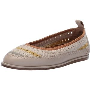 Lucky Brand Wylly ballerina's voor dames, rookgrijs meerkleurig, 39.5 EU