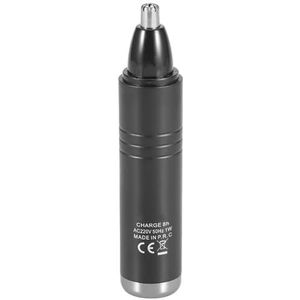 220V oplaadbare pijnloze roestvrijstalen oorhaartrimmer, neushaartrimmer, professionele reinigende neusbaard voor het scheren van gezichtshaar, wenkbrauw, neushaar