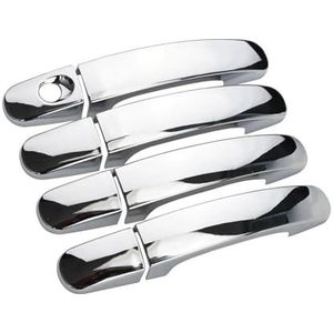 Buitendeurgreep Chromen Auto-exterieur Deurgreep Afdekking Trim Sticker Voor F&ord Voor Focus 2 MK2 2005-2011 Voor Focus 3 4 MK3 2012-2017 Accessoires(Common style)