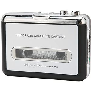 Draagbare Cassettespeler, Draagbare USB-cassettespeler, MP3-audiomuziek, Compatibel met Laptopcomputer