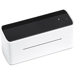 Thermisch Printer Bluetooth 118mm Verzending Thermische Label Maker Sticker Printer Draagbare Adres Verzendlabel Printer Machine Op Grote Schaal Gebruikt Duidelijk Snel(White Black)