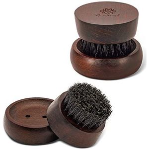ZP Natural Baardborstel voor mannen - Stoere zwijnenharen met massief beukenhouten basis