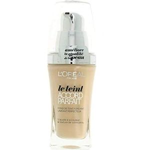 L'Oréal Paris - Perfect Match vloeibare foundation, combinatie met huidskleur