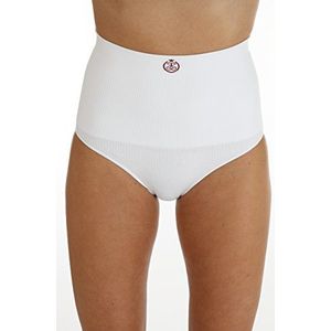 Comfizz Medium Support Slips hoge taille – Dames (L/XL, wit)