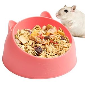 Hamsterkom, Voerbak voor hamsters,Voer- en waterbak voor hamsters | Benodigdheden voor kleine dieren, voorkomen kantelen, voedsel- en waterbak voor kleine dieren Hamster cavia Honhoha