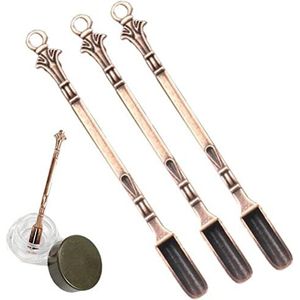 Snuff Lepel 3 Stuks Mini Poeder Schep Geneeskunde Lepel Voor Snuff Fles Roken Keuken Accessoires 80Mm