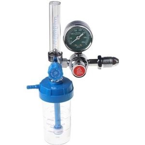 Zuurstofdrukregelaar Inhalator G5/8 Vrouwelijke schroefdraad Drukreductiemeterstroommeter Gasregelaar