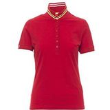 Payper - Nautic - Damespolo - Slim Fit - Korte Mouwen - Fluorescerende Strepen