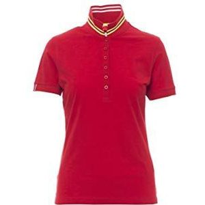 Payper - Nautic - Damespolo - Slim Fit - Korte Mouwen - Fluorescerende Strepen