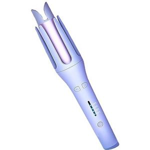 Automatische Haarkrultang, 32 Mm Automatische Haarkrultang voor Thuis Langdurig Geen Schade (Paars)