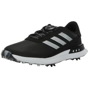 adidas Women's S2G Spikeless BOA 24 Golf Shoes, Core Black/Silver Metallic/Wonder Quartz, 9.5